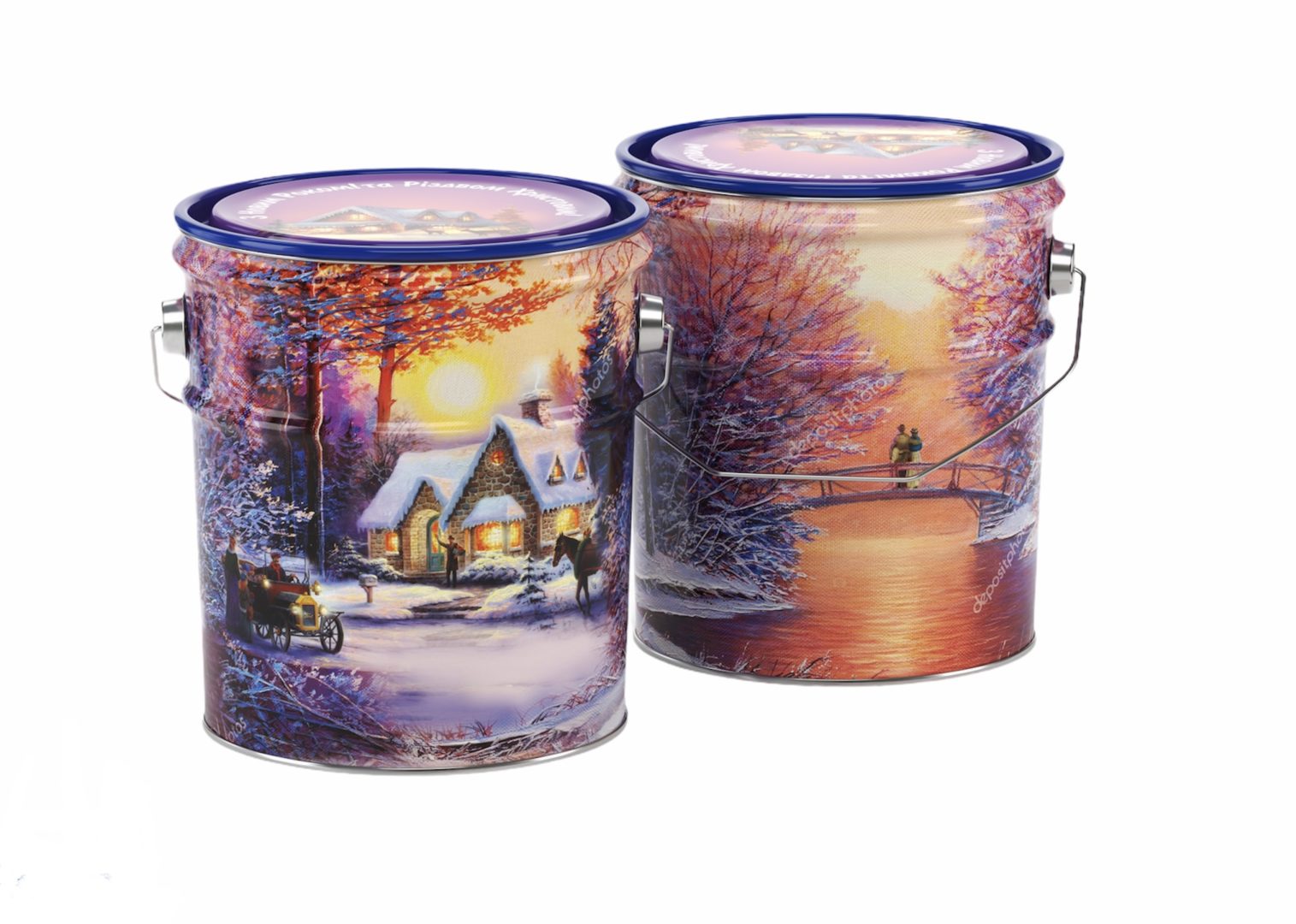 Подарунки в жестяній упаковці